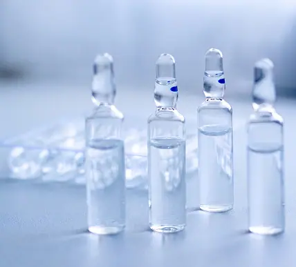 Sealed glass ampoules