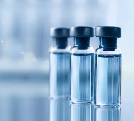 Sealed liquid injection vials